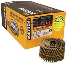 STANLEY BOSTITCH 28x80 Gwoździe koletowane, skrętne, czarne 